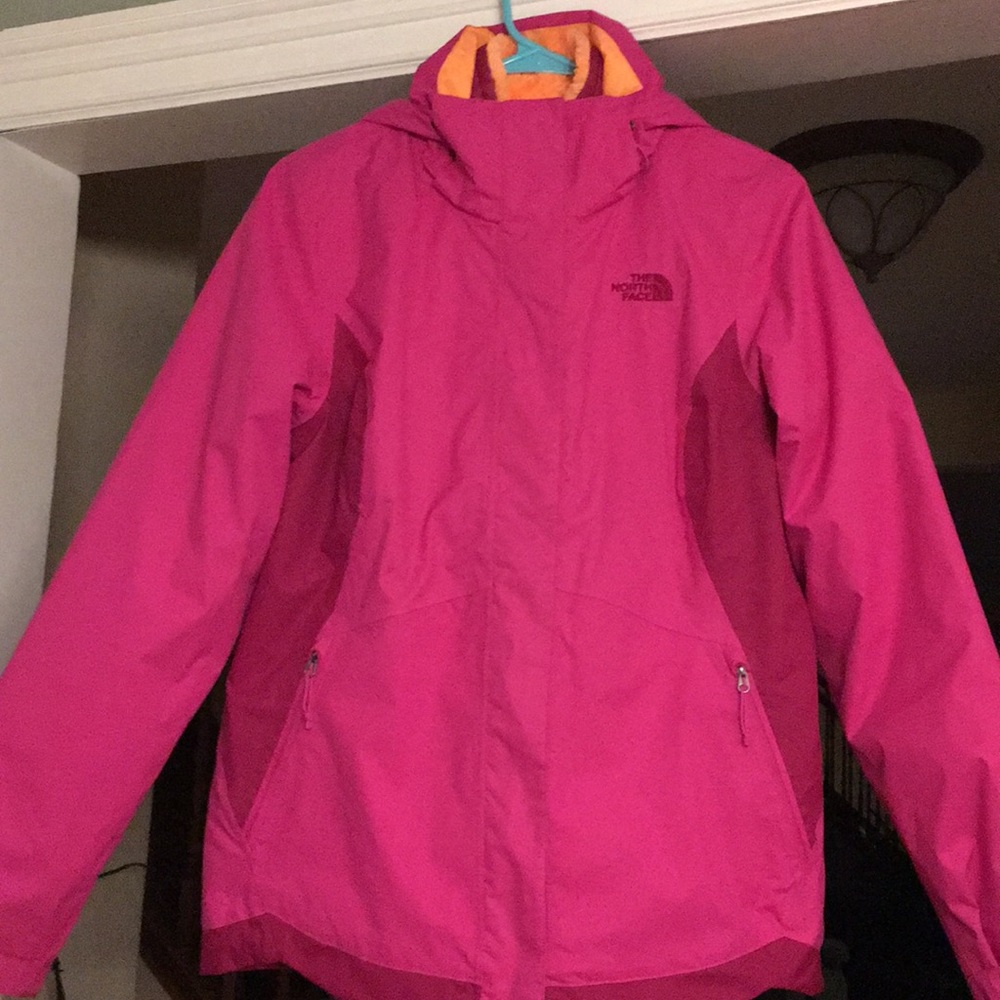 The North Face Jacket w/ hood - Medium -lined
